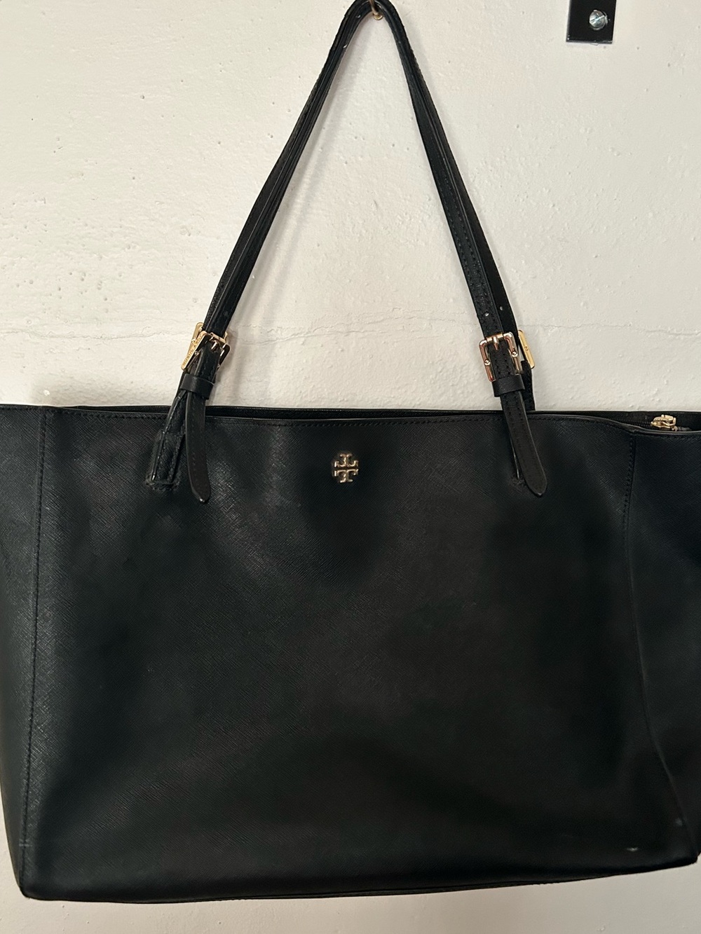 TORY BURCH York Buckle
Steffiano Leather Tote black
